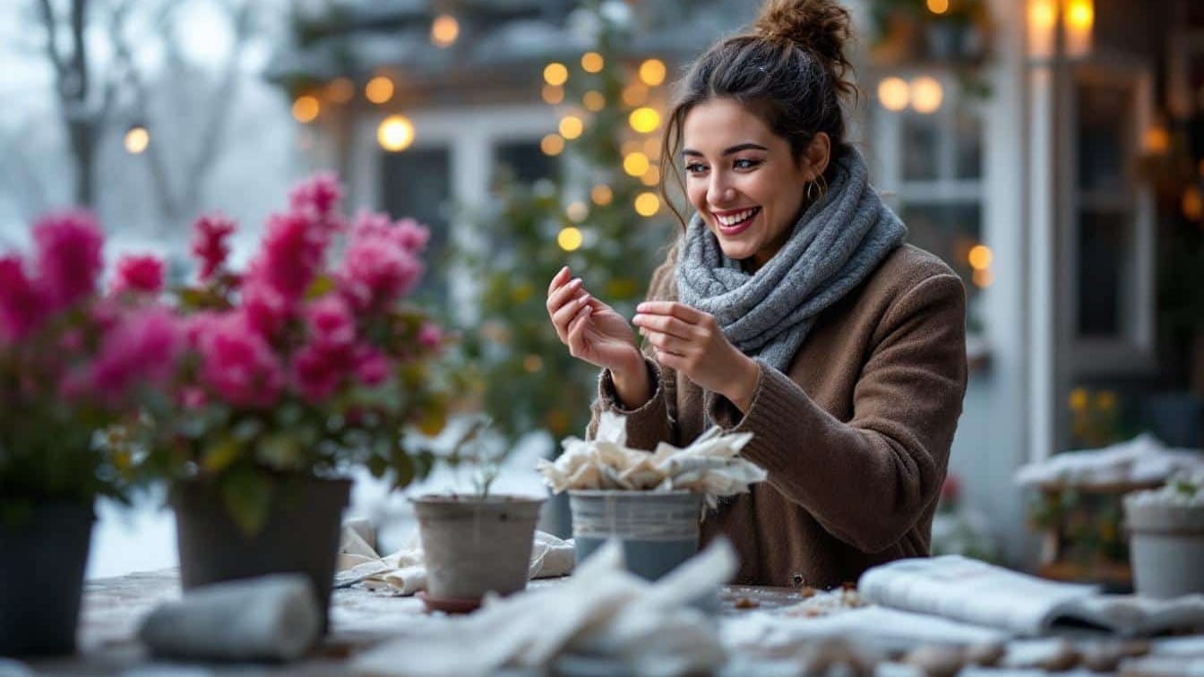 Come proteggere le piante in vaso dal freddo con questo trucco casalingo che costa zero