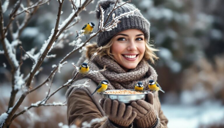 scopri il gesto semplice ed efficace per aiutare le cince a superare l'inverno, offrendo loro il supporto necessario durante i mesi freddi.