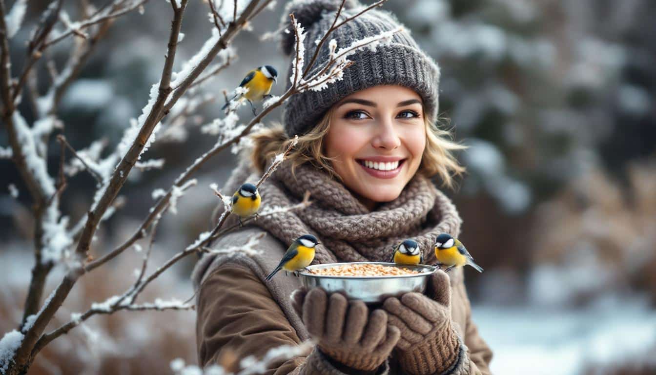 Il gesto essenziale per aiutare le cince durante l’inverno