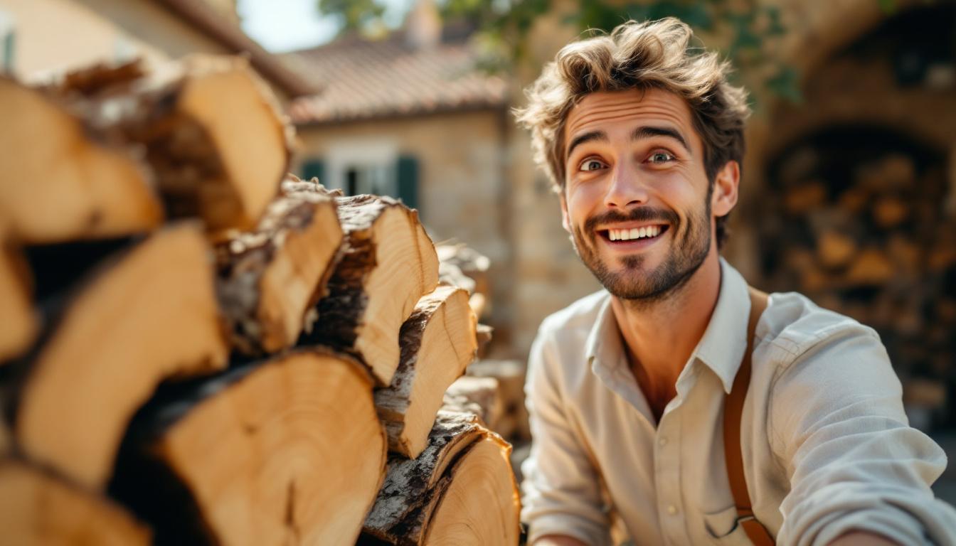 Legna da ardere: come capire se è davvero pronta per bruciare