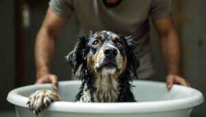 scopri perché dovresti evitare di usare il sapone per piatti sul tuo cane e quali sono le alternative più sicure per la sua pulizia e cura.