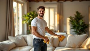 scopri il metodo efficace per pulire il divano in tessuto macchiato e farlo tornare come nuovo. consigli pratici e facili per eliminare le macchie con successo.